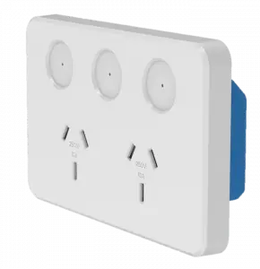 Swap your old power points for a PIXIE smart double power point - Smart home swap