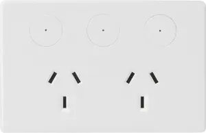 PIXIE Smart Power Point - Interchangeable coverplate styles - Smarthome GPO