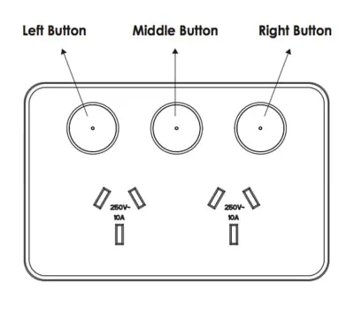 Single line image - PIXIE power point - PIXIE smart home system