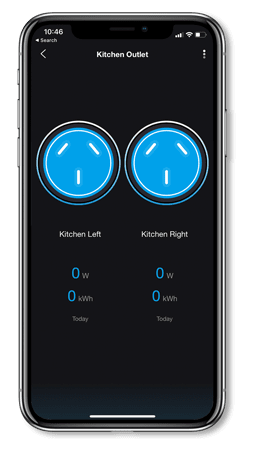Control your appliances with the PIXIE App - Smart home double power point - PIXIE smart home