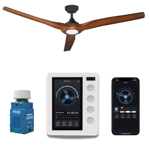 PIXIE ceiling fan control | Products | PIXIE works with the most smart home services