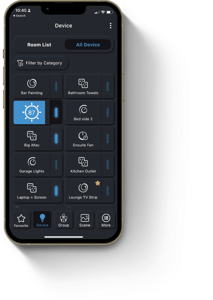 PIXIE-PLUS-app-control - Australian smart home system