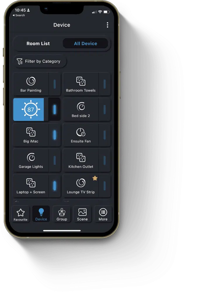 PIXIE-PLUS-app-control - Australian smart home system