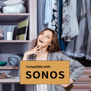 Smart Home Room Inspirations | Walk In Robes | SONOS Compatible with PIXIE