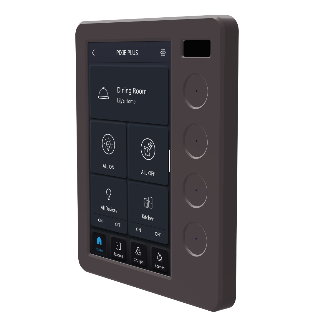 PIXIE Touch Panel in Matt Grey finish