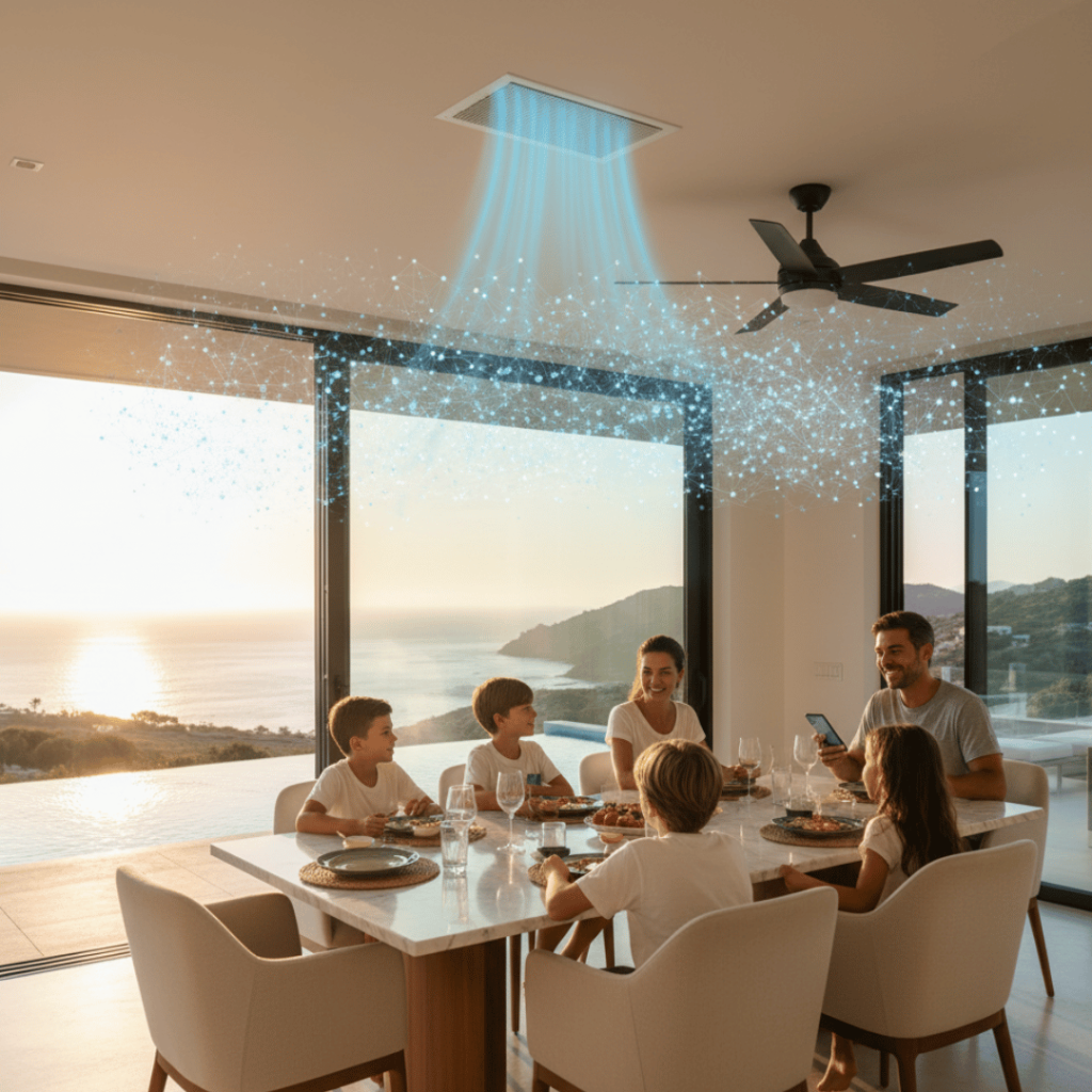 Smart Ceiling Fan IntegrationPIXIE CLIMATIQ