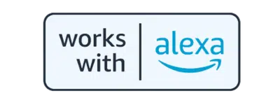 Works with Amazon Alexa