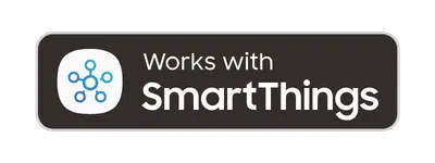 Works with Samsung SmartThings
