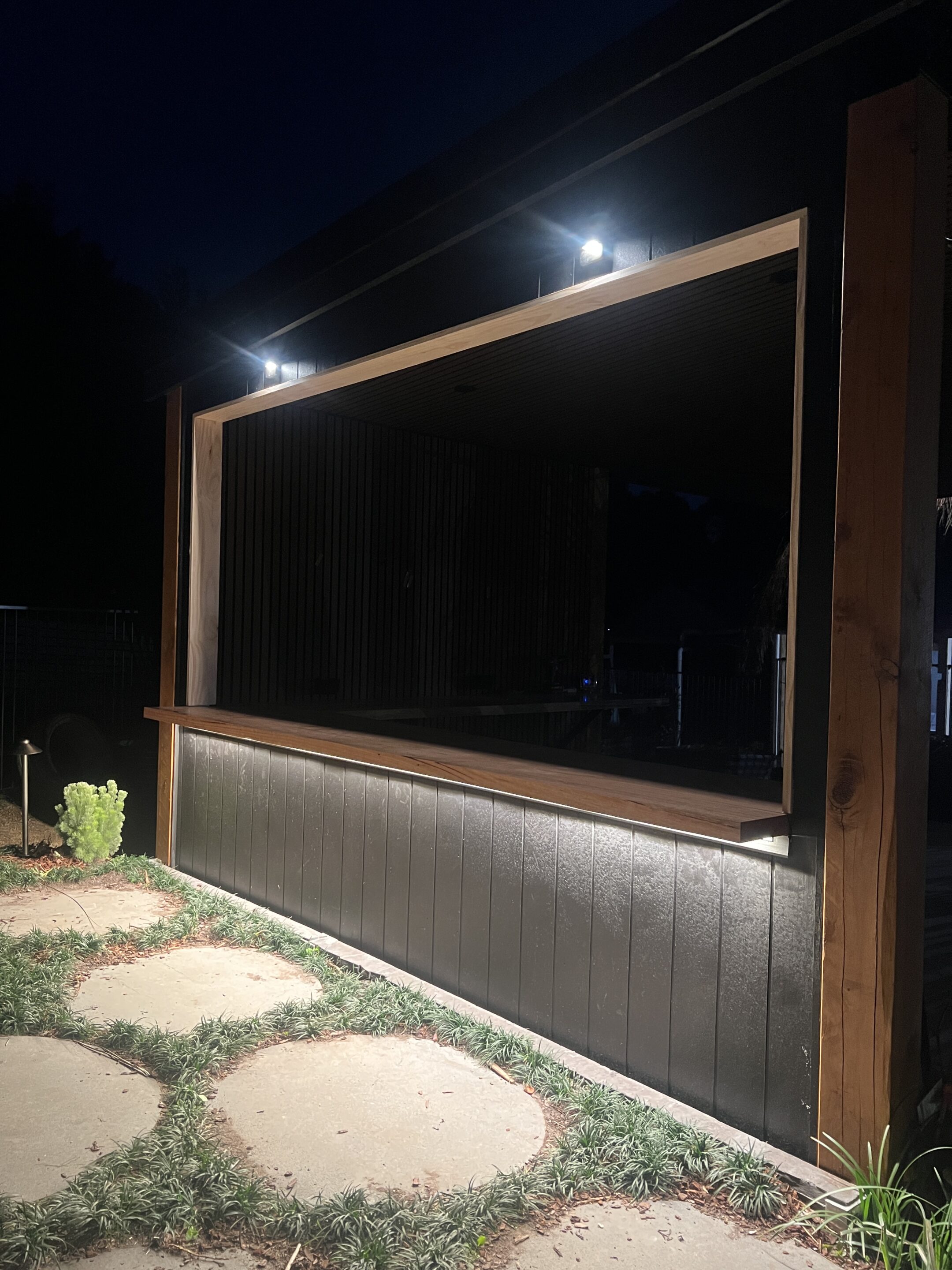 Somerville Garden Transformed: 100+ Lights on Existing Infrastructure — project detail