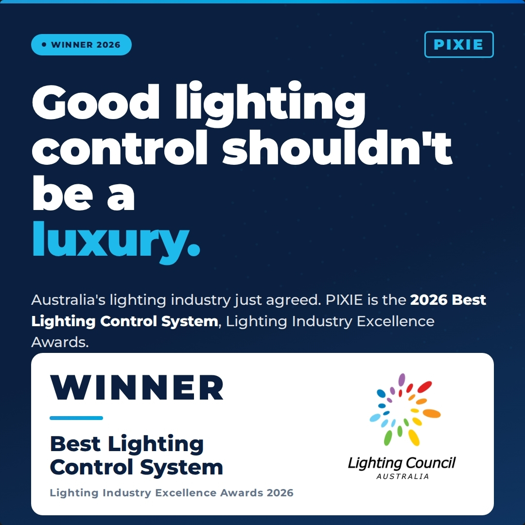 PIXIE Wins Best Lighting Control System 2026 | PIXIE PLUS